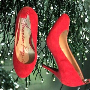 American Rag 👠Red High heels women shoes size 6